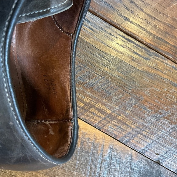 Allen Edmonds Berkshire Derby Shoes Men’s 11 Brown Leather Made in USA - Picture 8 of 11